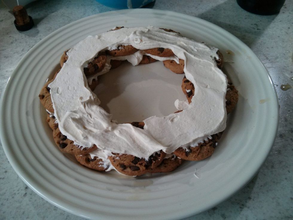 Repeat, adding a second layer.