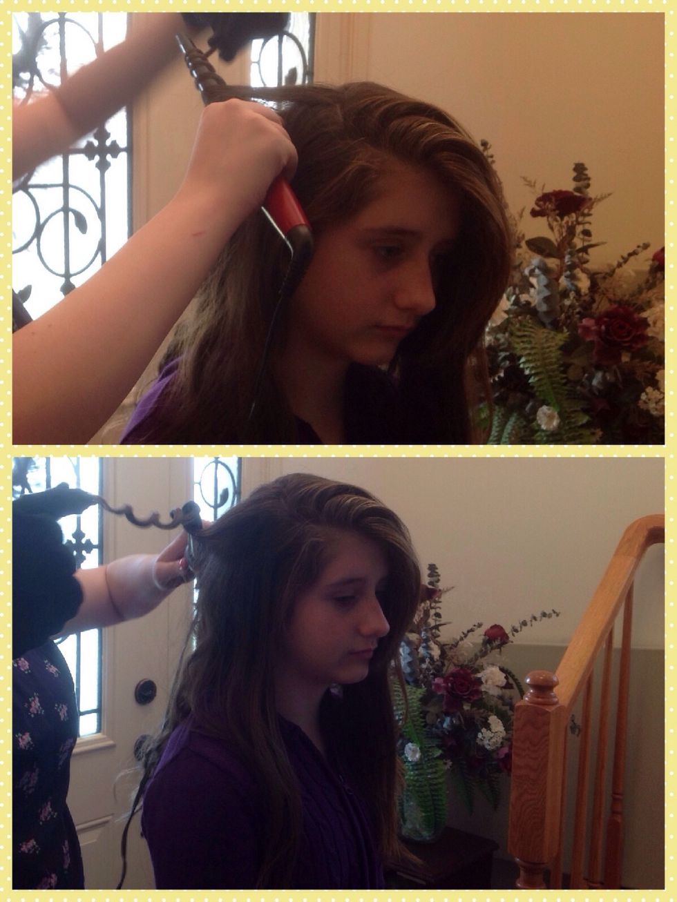 Repeat all steps shown for sections one and two.