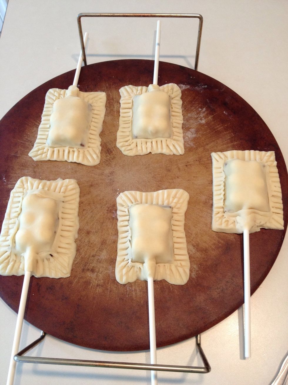 Repeat for all pie pops.