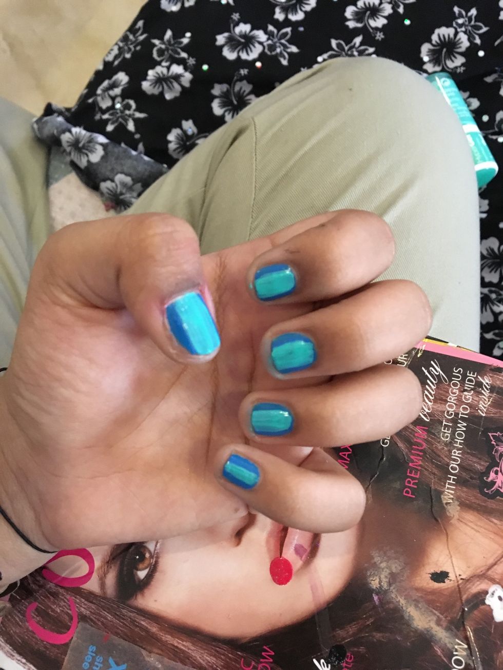 Repeat for all the nails