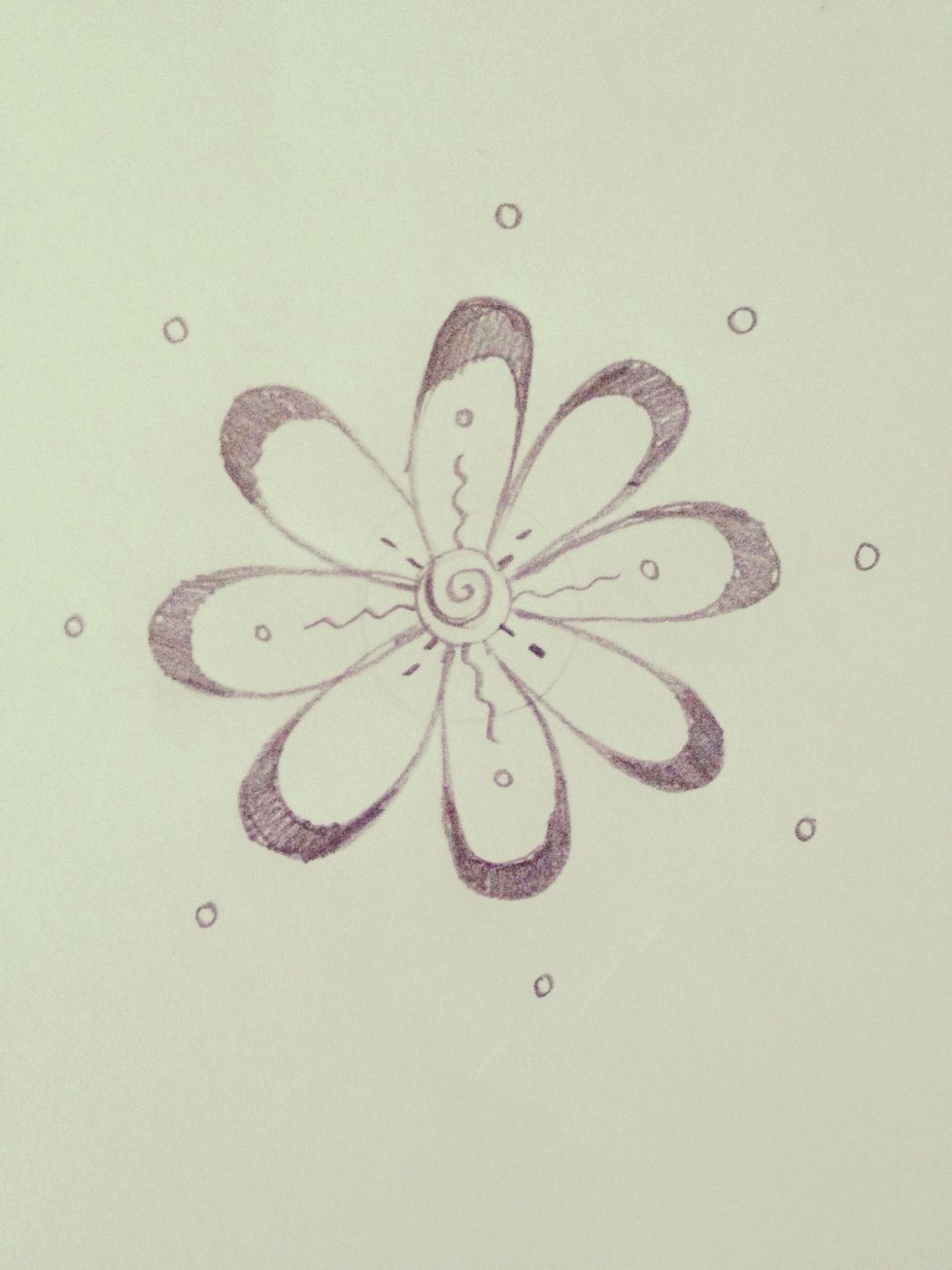 Repeat for every petal!