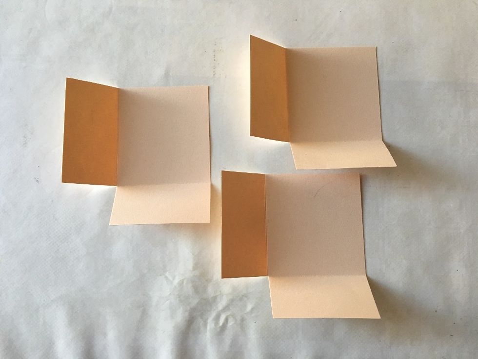 Repeat for the other two large pieces.