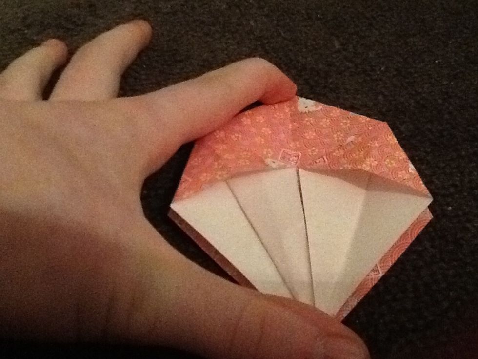 Repeat on all folded edges