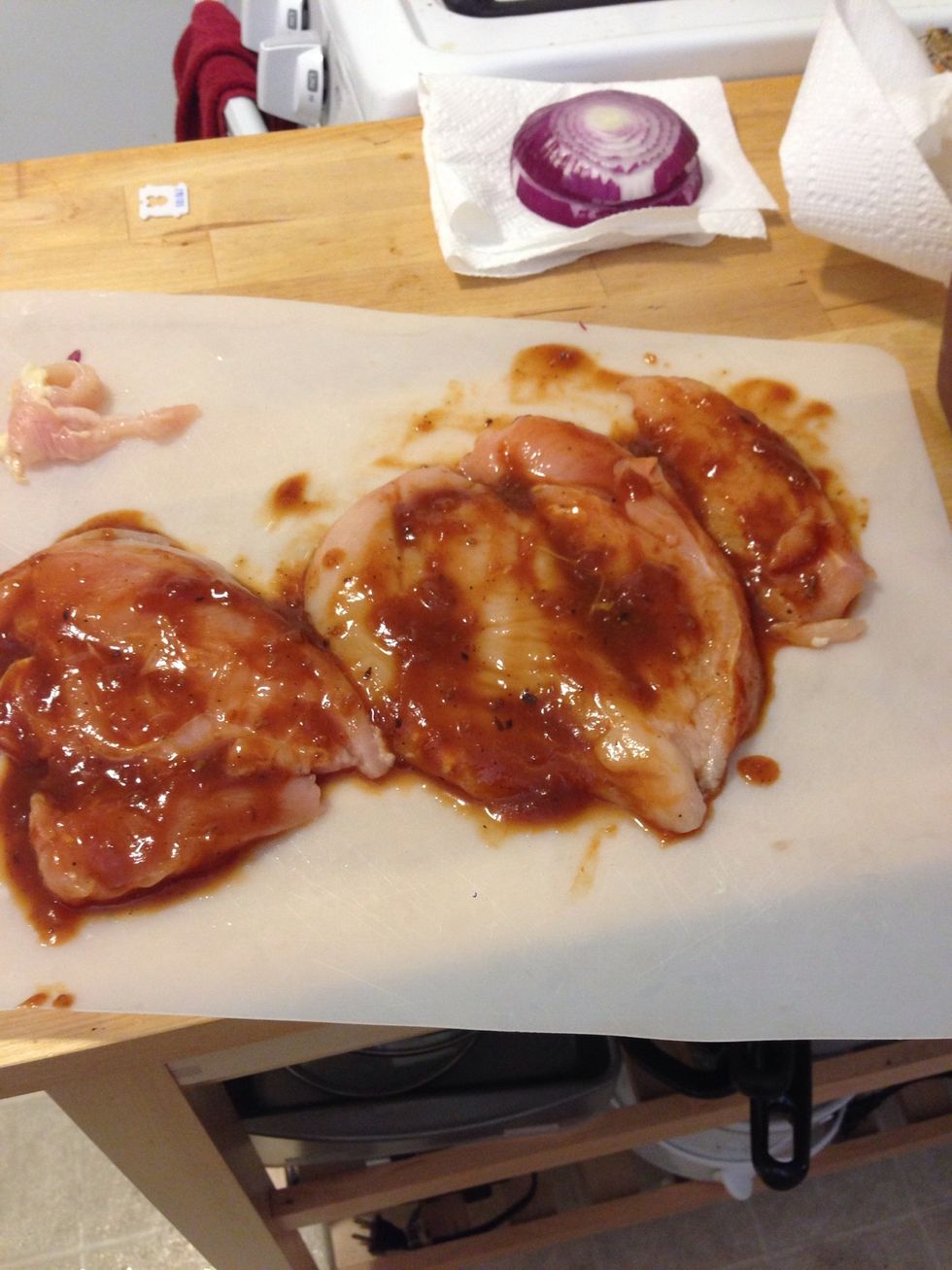 Repeat on each side and for each breast.