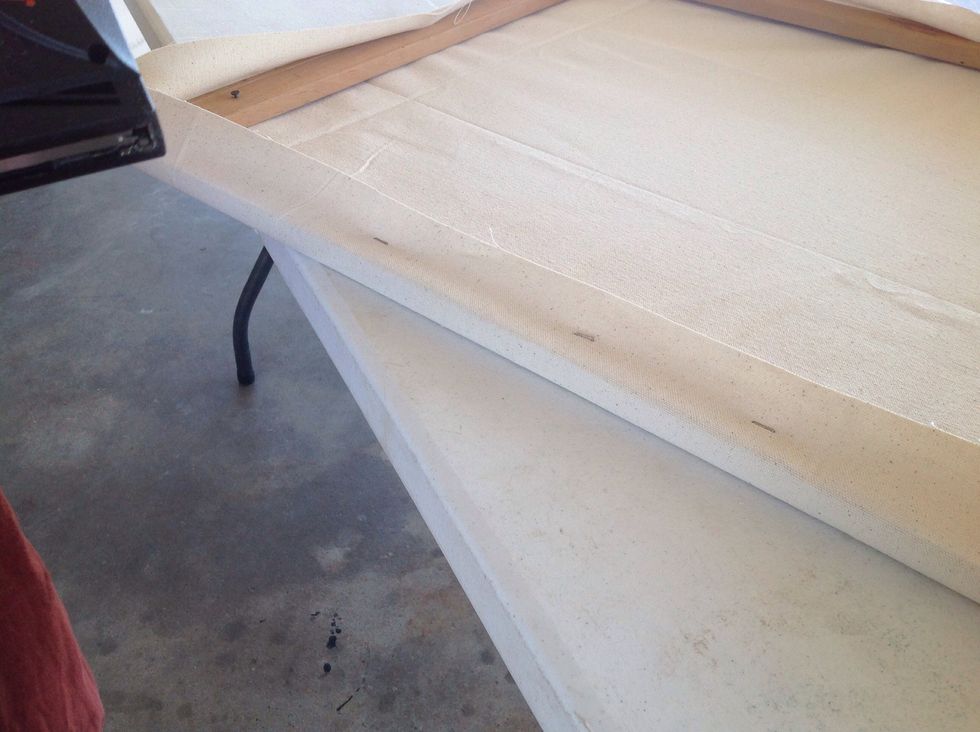 Repeat on other two sides. Do this step one more time working on opposite sides at a time.