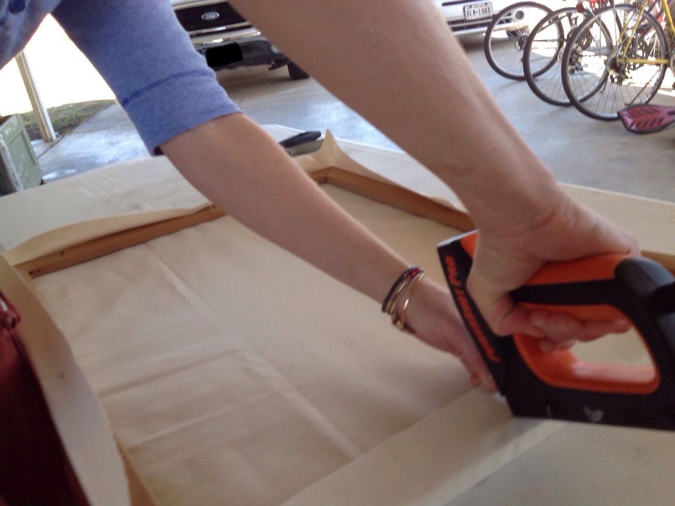 Repeat on other two sides.