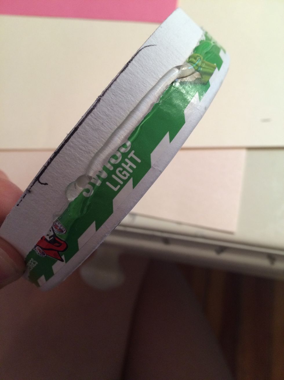 Repeat on the outside, using whatever color you'd like.