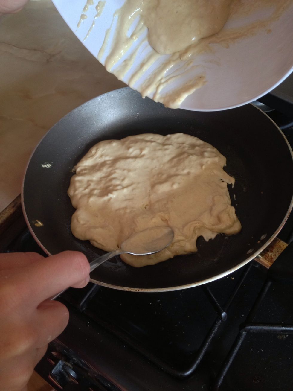 Repeat so your Boyfriend doesn't get jealous. BUT this time turn your heat down a smudge because these burn quickly.