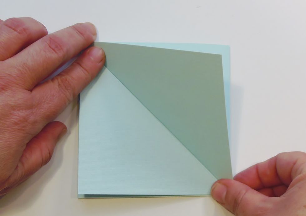 Repeat step 4 with the opposite end of the rectangle.