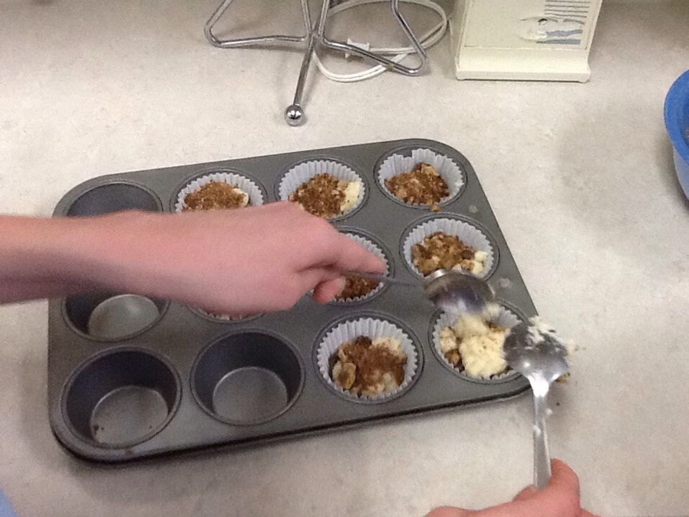 Repeat the last step and put it in the oven.