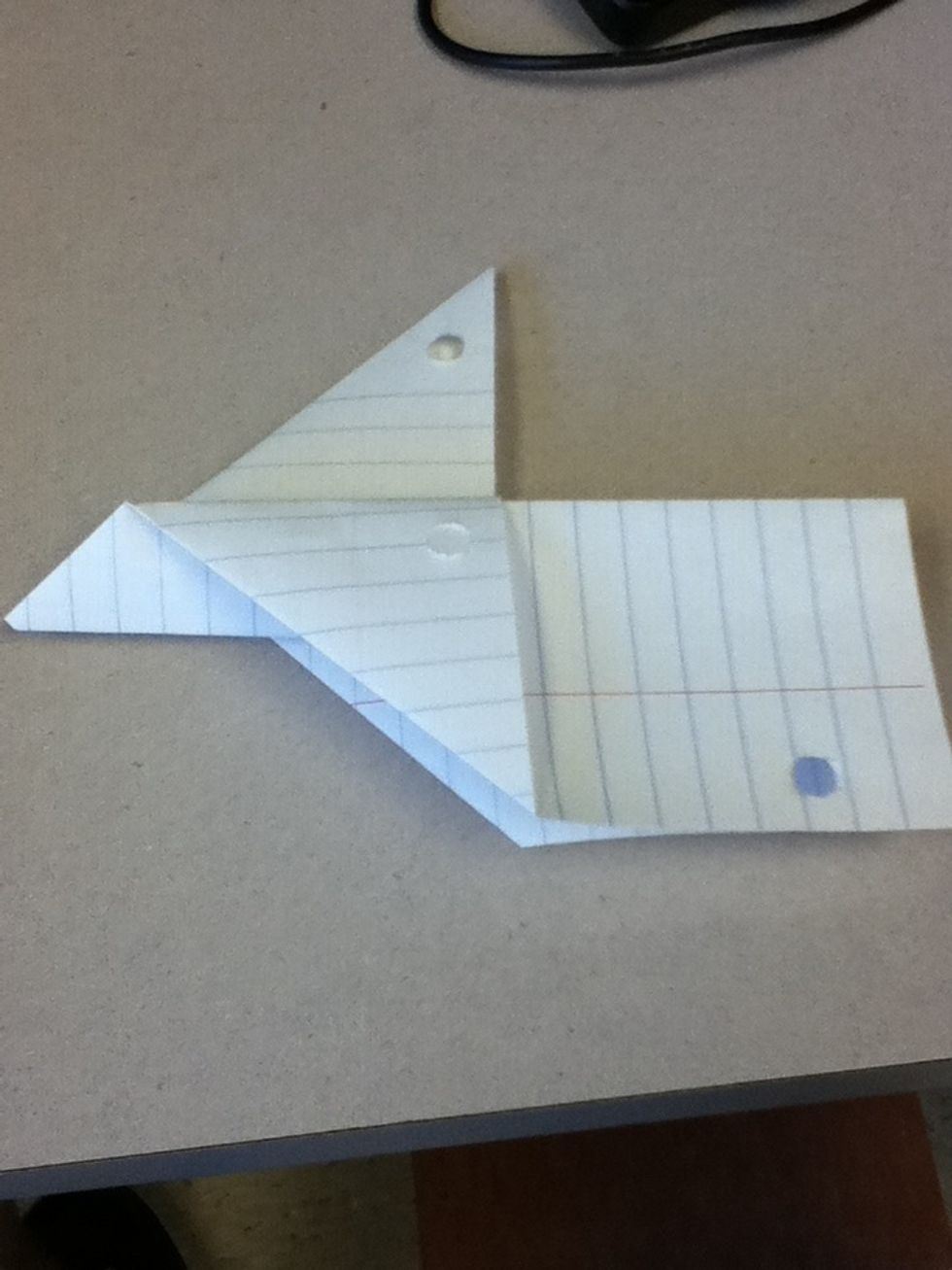 Repeat the last step on the other side