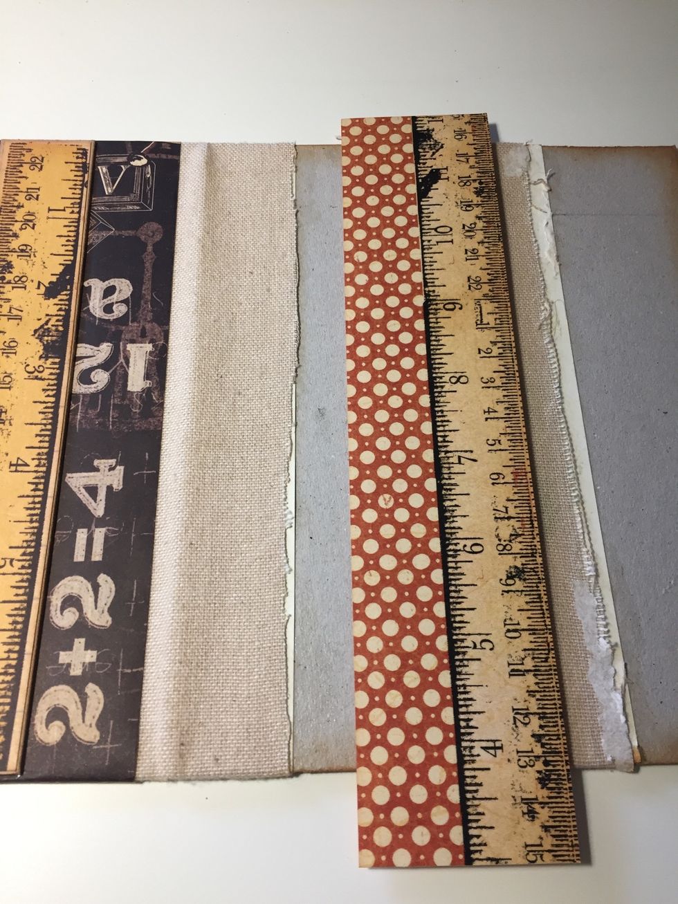 Repeat the process with all the front surfaces