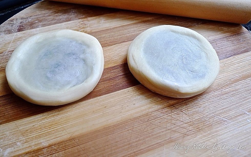 Repeat the same for all the dough.