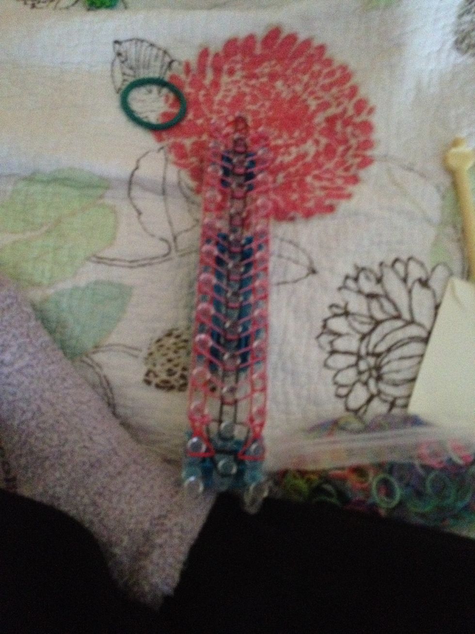 Repeat these steeps all the way to the end