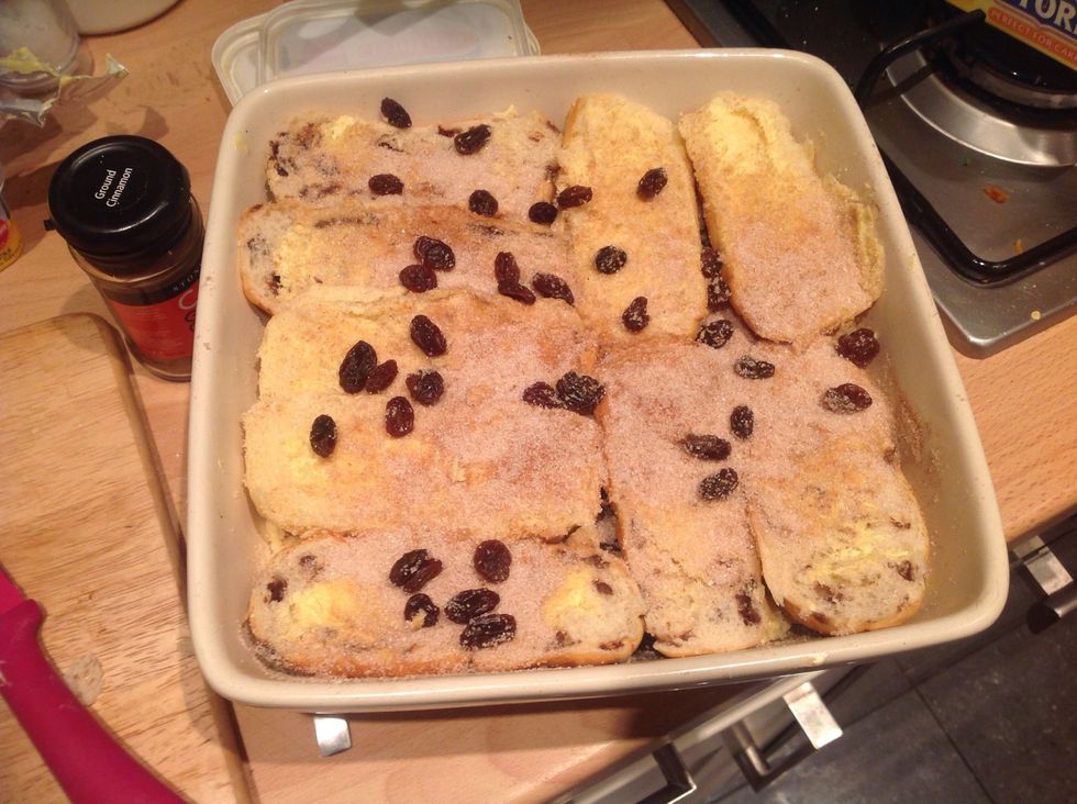 Repeat this so you have 3 layers