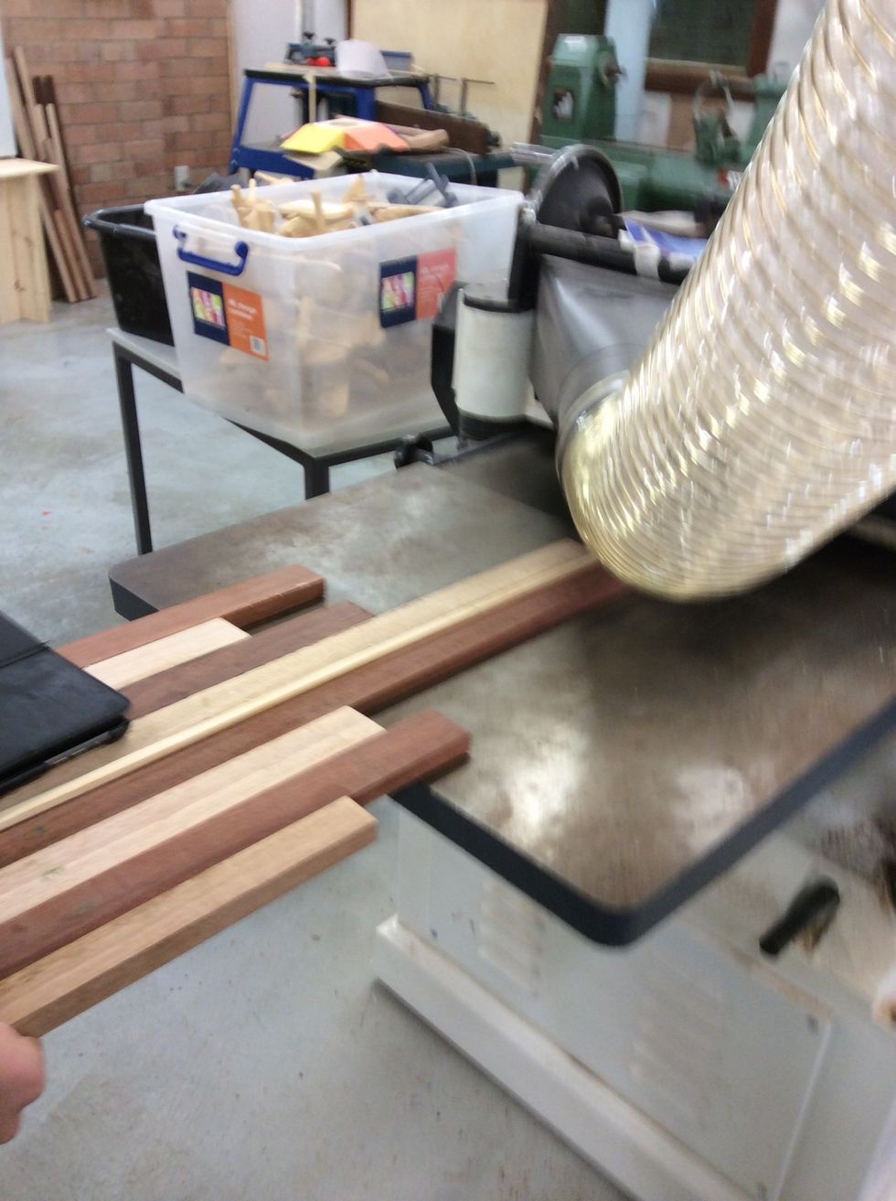 Repeat until wood is all level