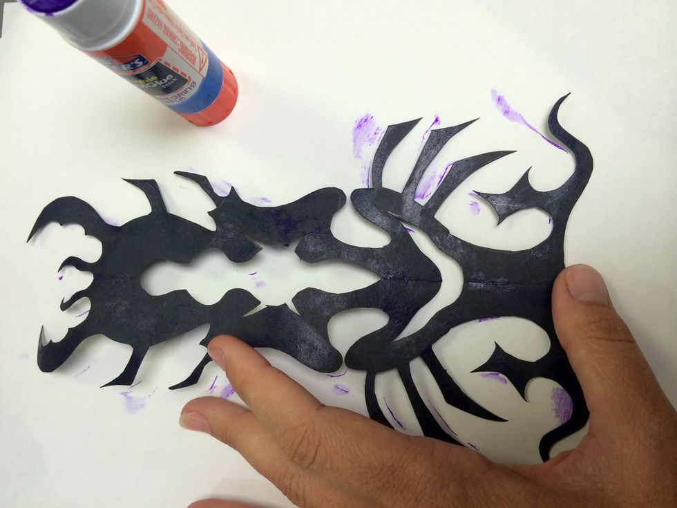 Repeat with other insect shape.