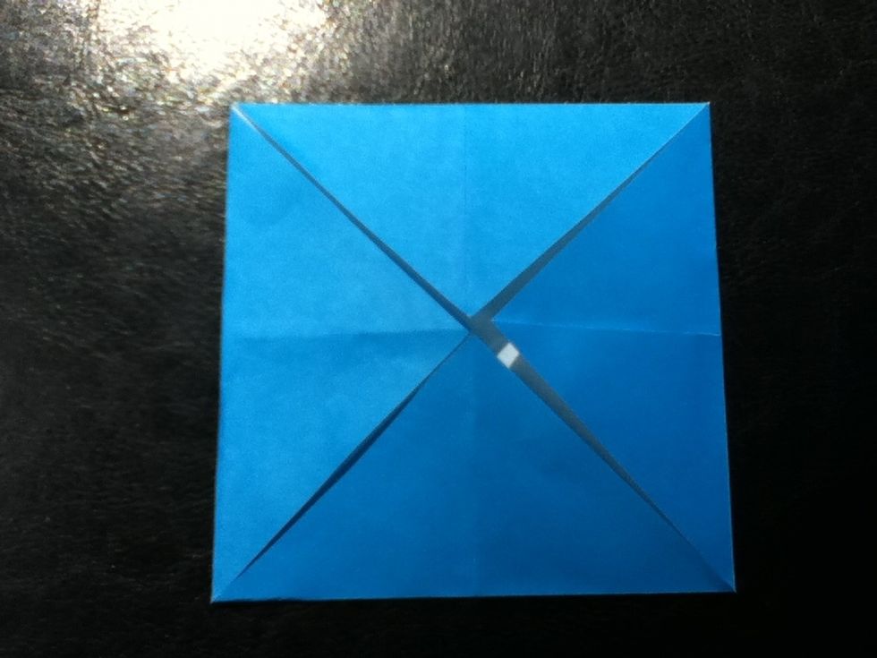 Repeat with remaining corners.