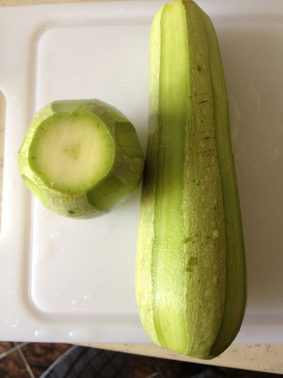 Repeat with the cougette