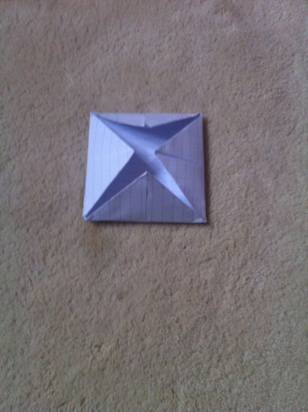 Repeat with the rest of the corners