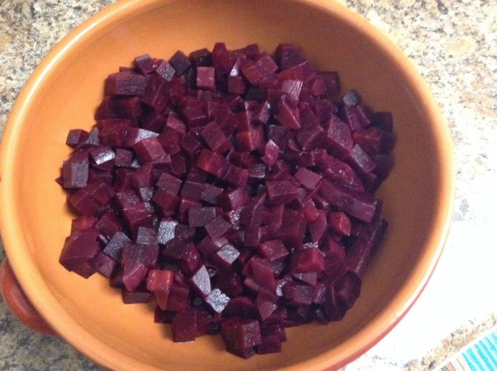 Reserve the beets in a bowl.