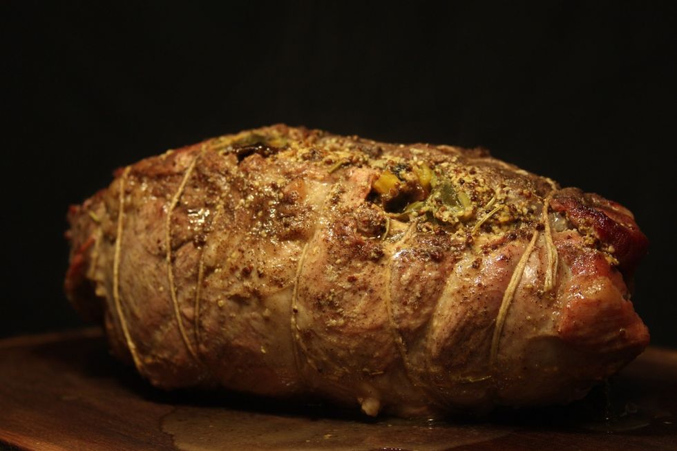 Retire do forno quando estiver bem douradinho.