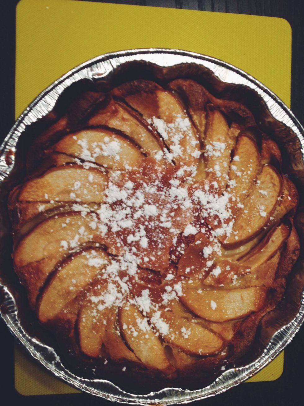 Retirer du four et ajouter le sucre en poudre. Voil\u00e0! \ud83d\udc96