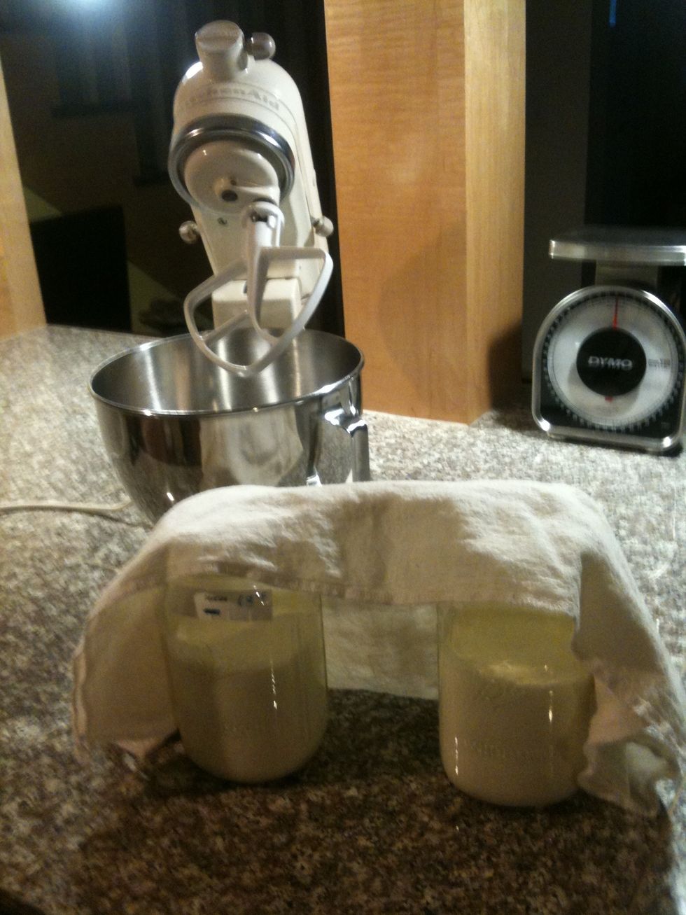 Return cream to 54 degree F .