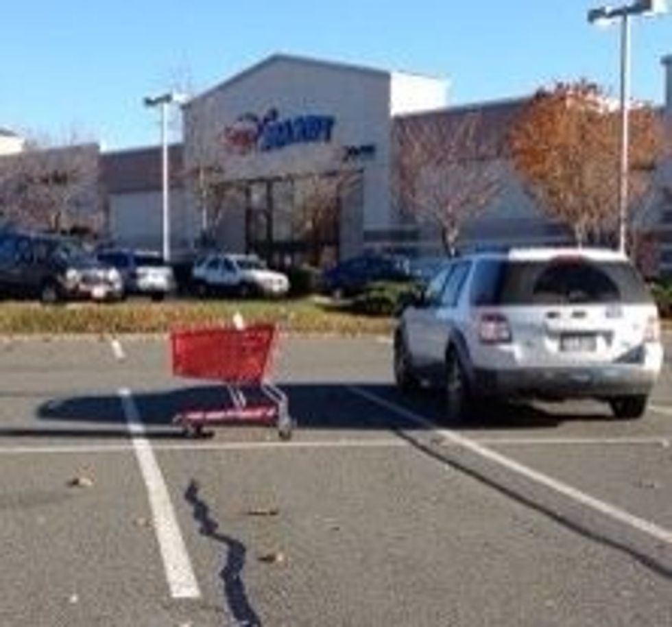 Return stranded shopping carts back to the store.