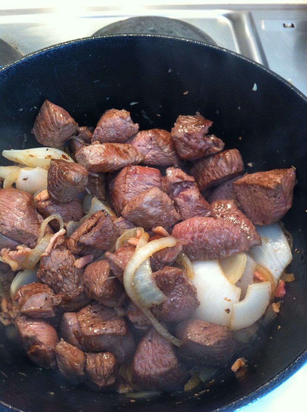 Return the lamb back to the pot