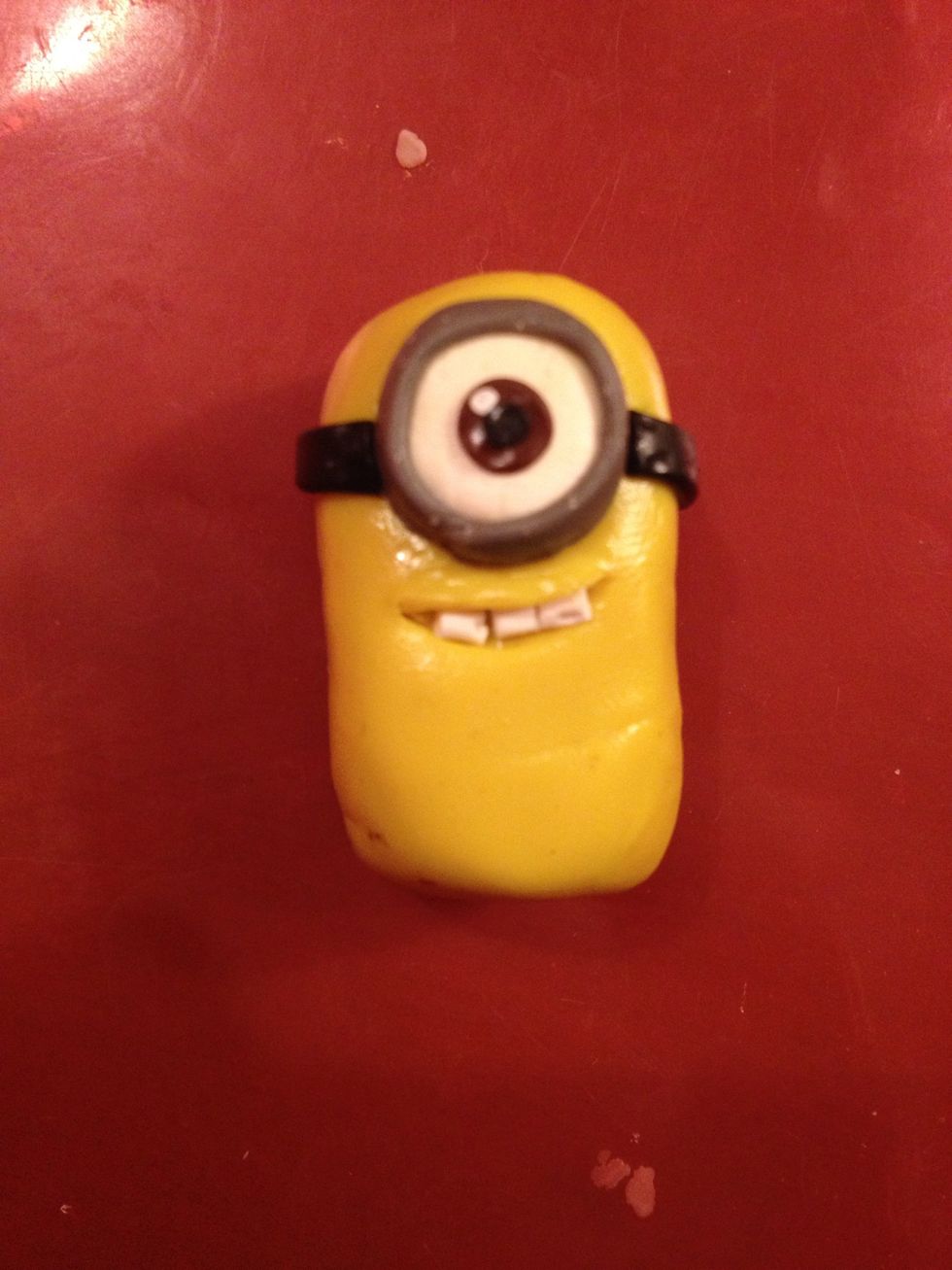 Return the lip to it's place.