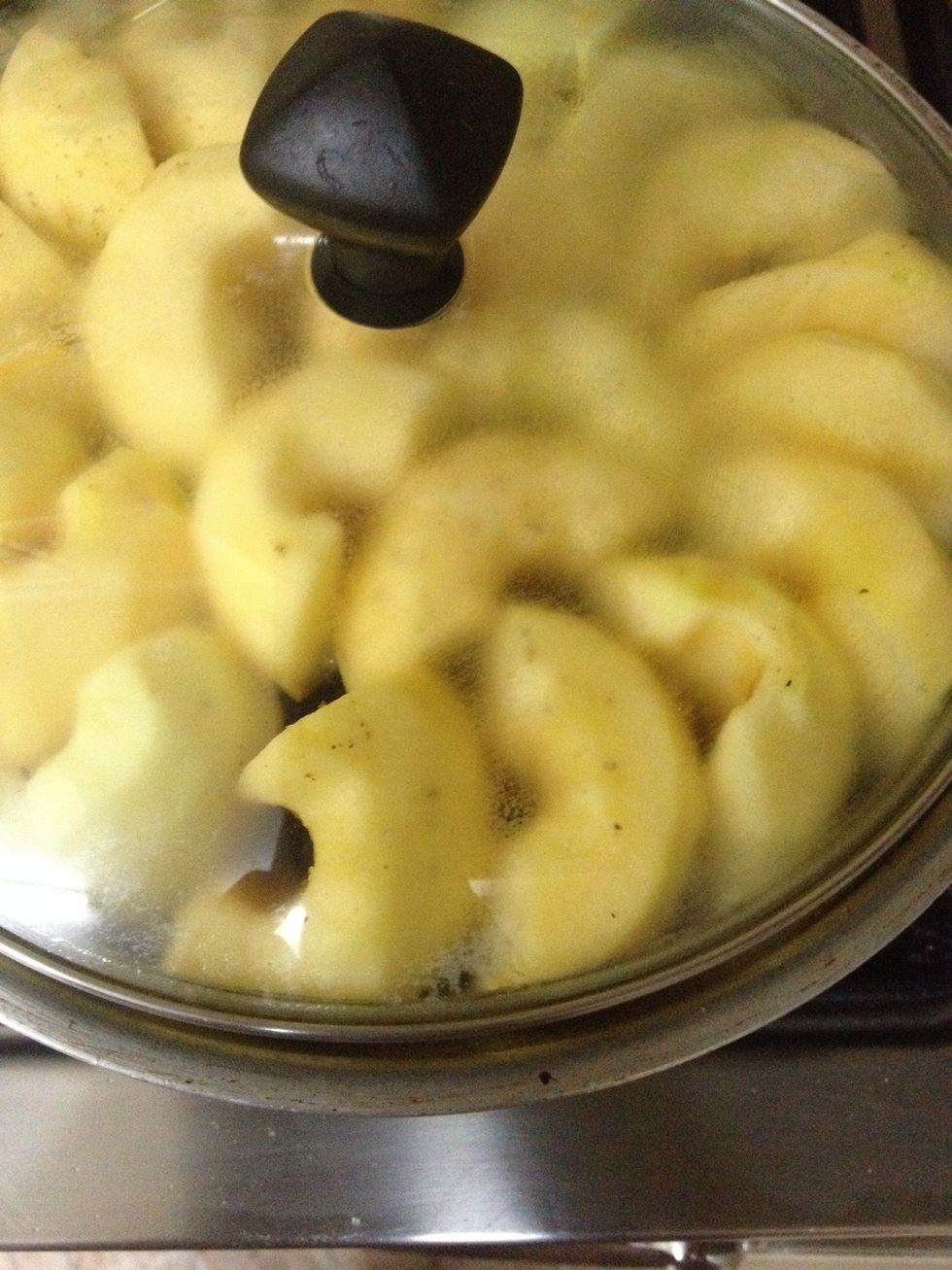 Return the tin to heat and leave it to cook for 20-25 minutes.