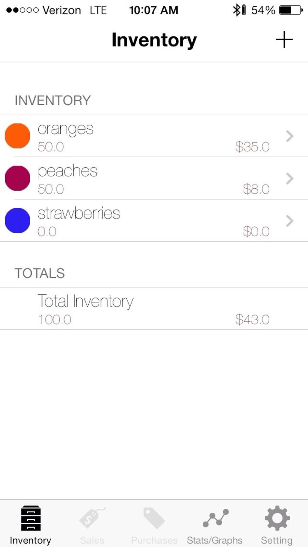 reUP keeps track of what you have in inventory so you can figure out if you can cover an order at a glance or if you need to contact your vendor or supplier.