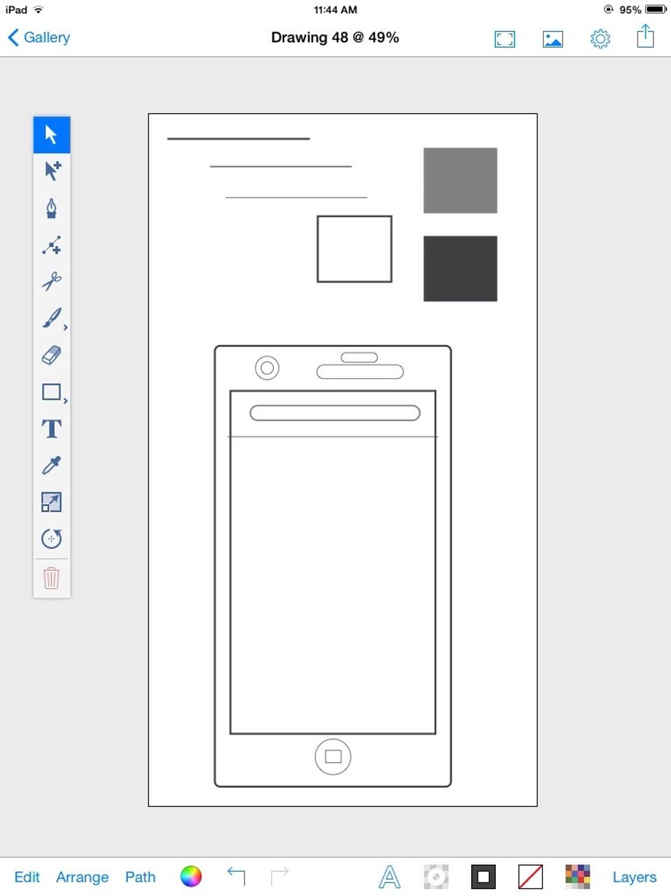 Reuse the lines themselves also for screen divisions.