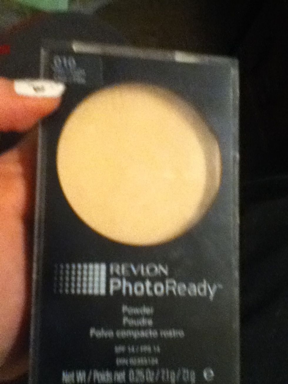 Revlon photo ready powder, again this is the same product as the foundation and its amazing, perfect for oily skin