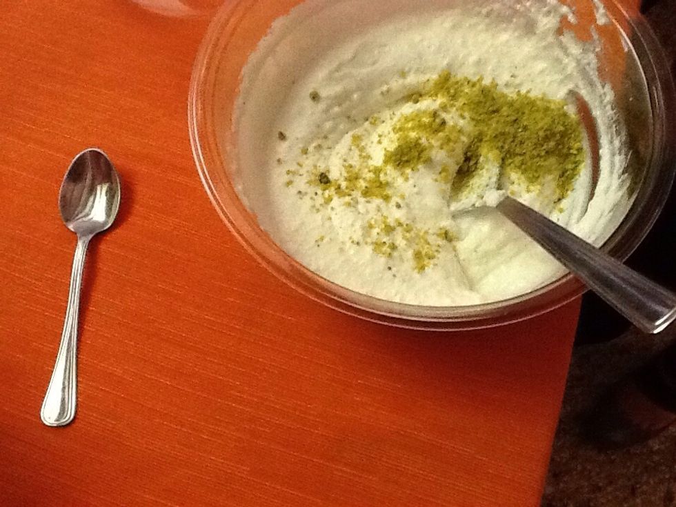 Ricotta e pistacchio