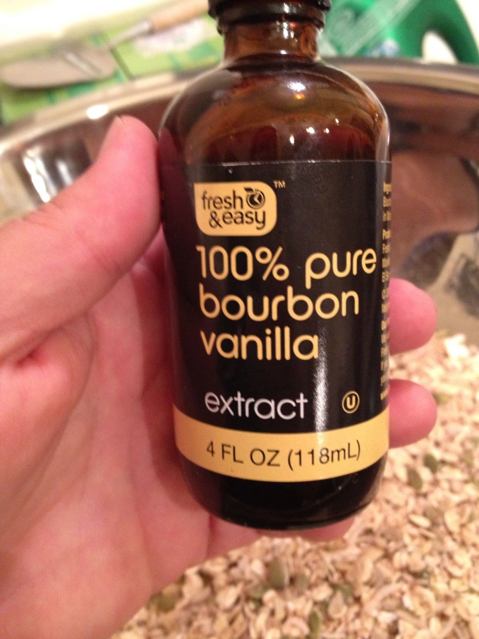 Right at the end, just before you pour, add in one or two teaspoons of vanilla extract. I like two, but one might be enough for your taste.