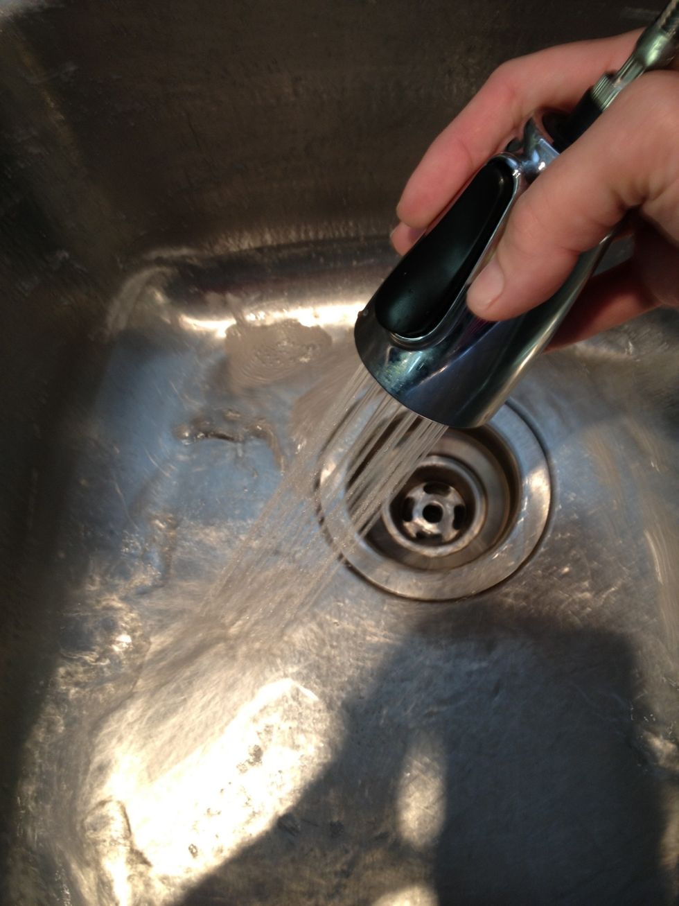 Rinse everything away