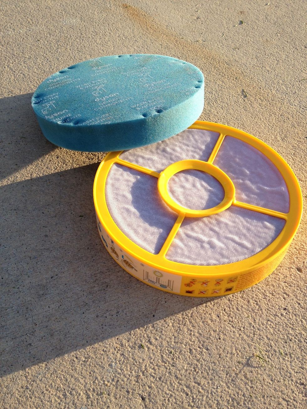 Rinse filters in cold water and let sit in the evening sun casting long shadows for dramatic effect. Then wait about 24 hours to dry all the way.