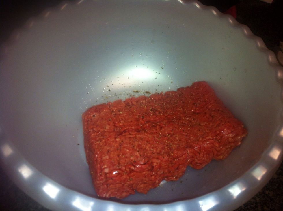 Rinse meat under cold water. Pat-dry. Salt and pepper to taste.