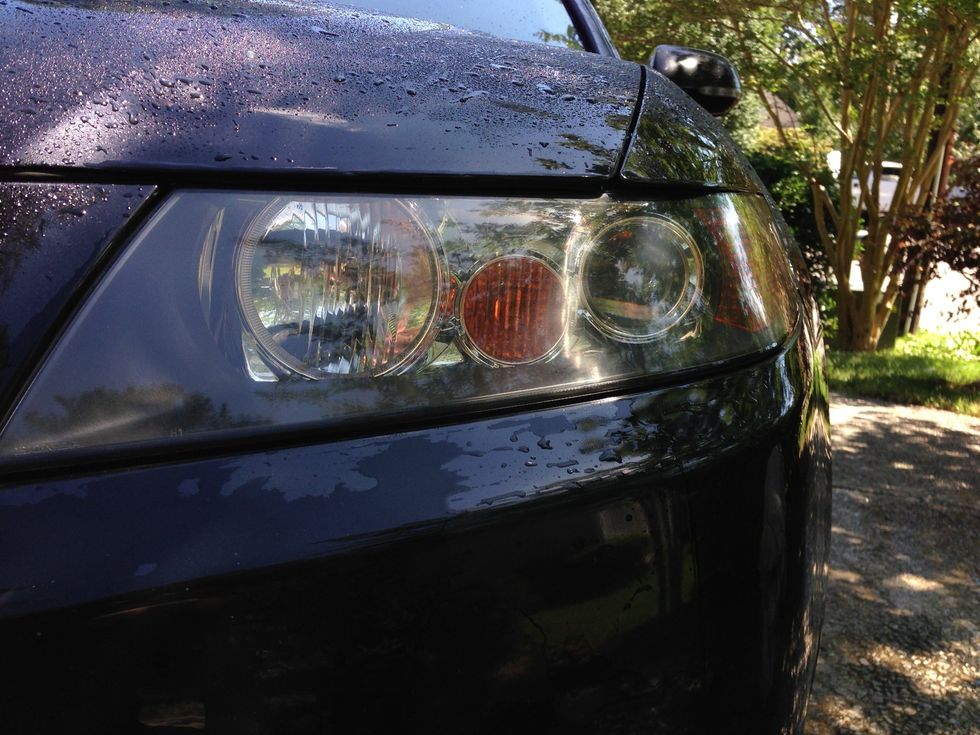 Rinse off the grime.