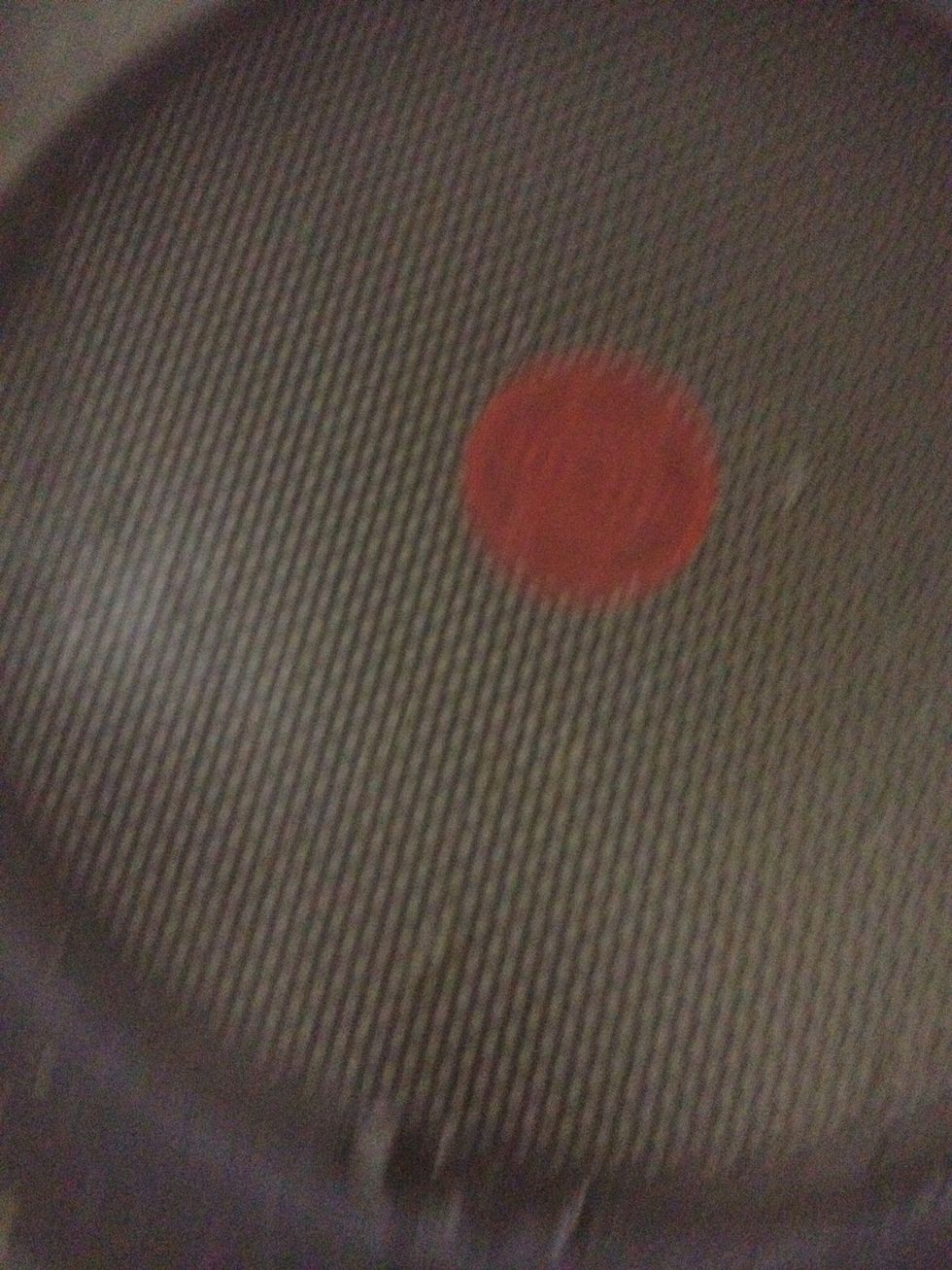 Rinse pan and warm up a left over grain like rice or quinoa...