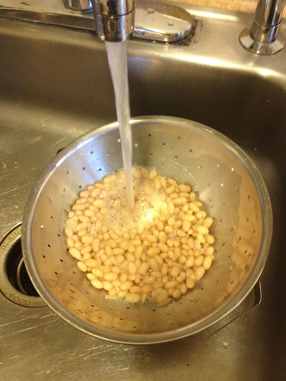 Rinse with cold water