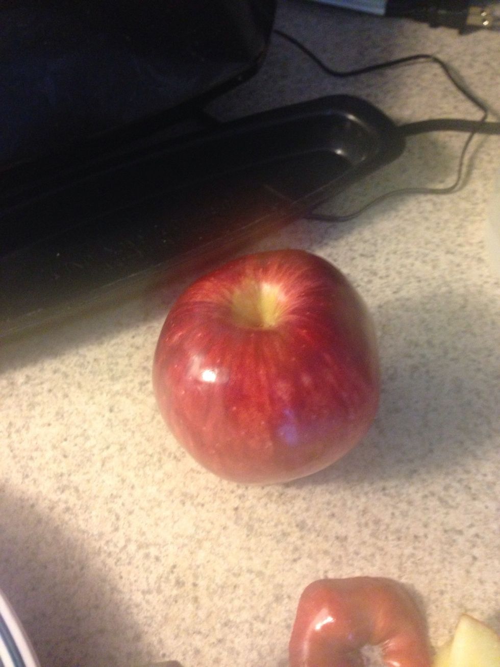 Rip apples are prefect for this recipe, but you can use fresh like I did.