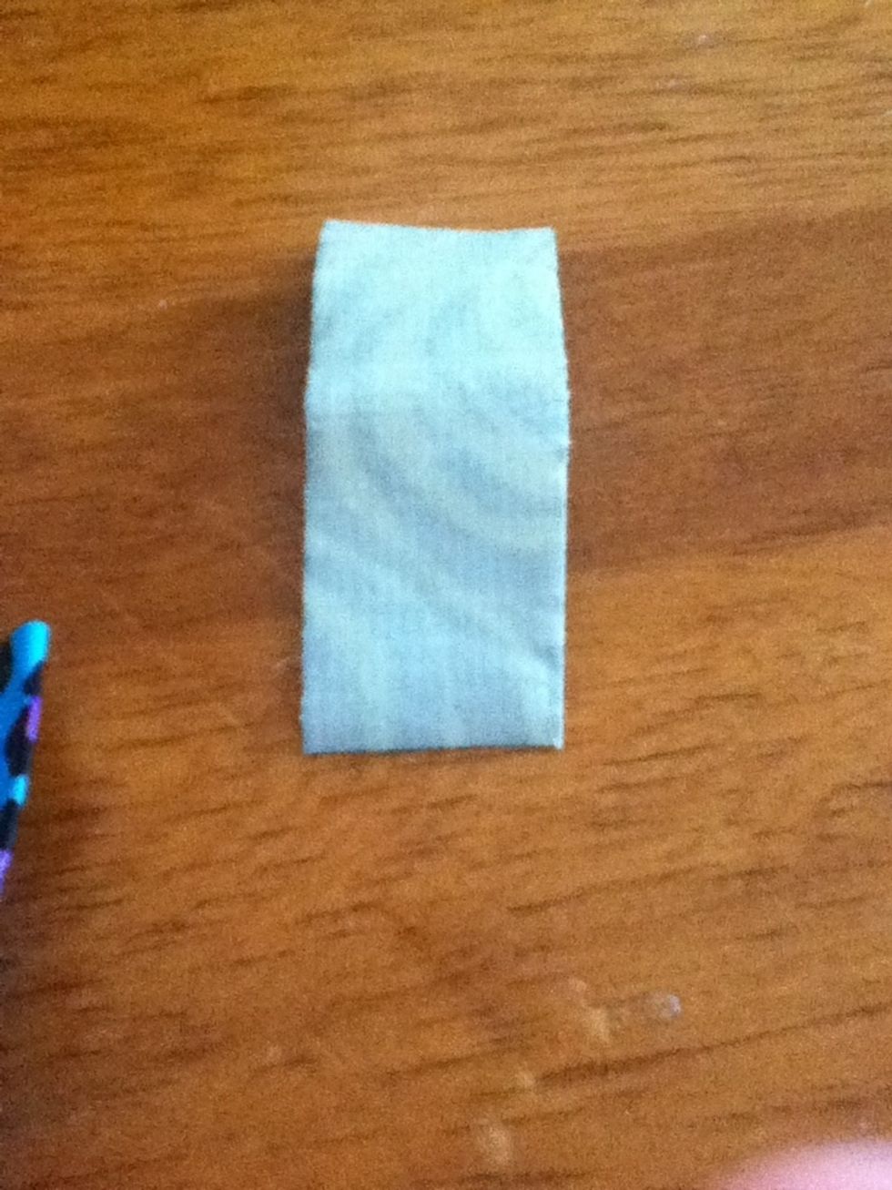 Rip it or cut it in half.