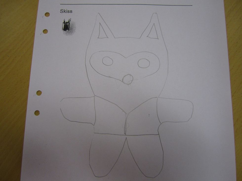 RITA DIN EGEN FIGUR MED \u00d6GON OCH NOS.