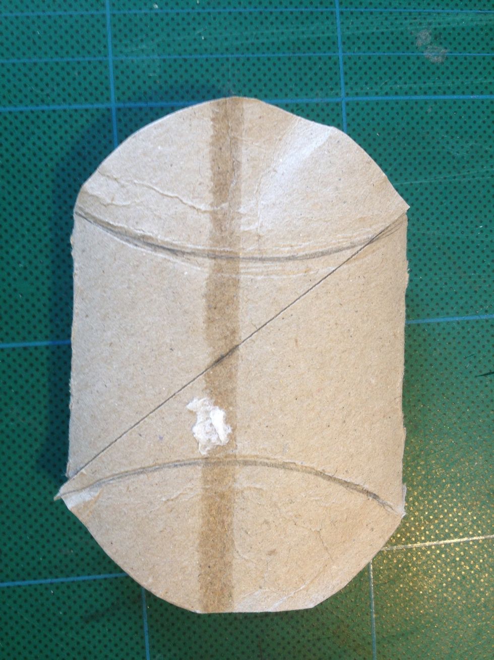 Rita "inte mall", h\u00e4r gjorde jag f\u00f6r sn\u00e4vt yttre s\u00e5 jag klippte av lite sen.