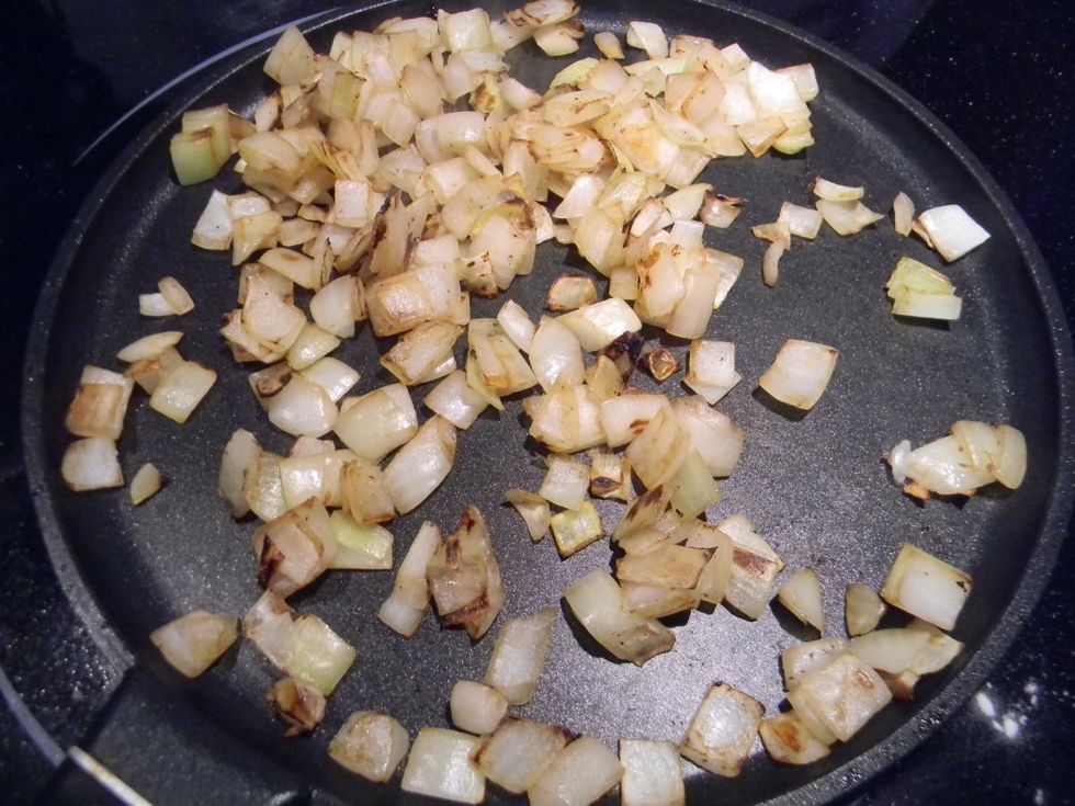 Roast the onions in the same pan you browned the meat in.