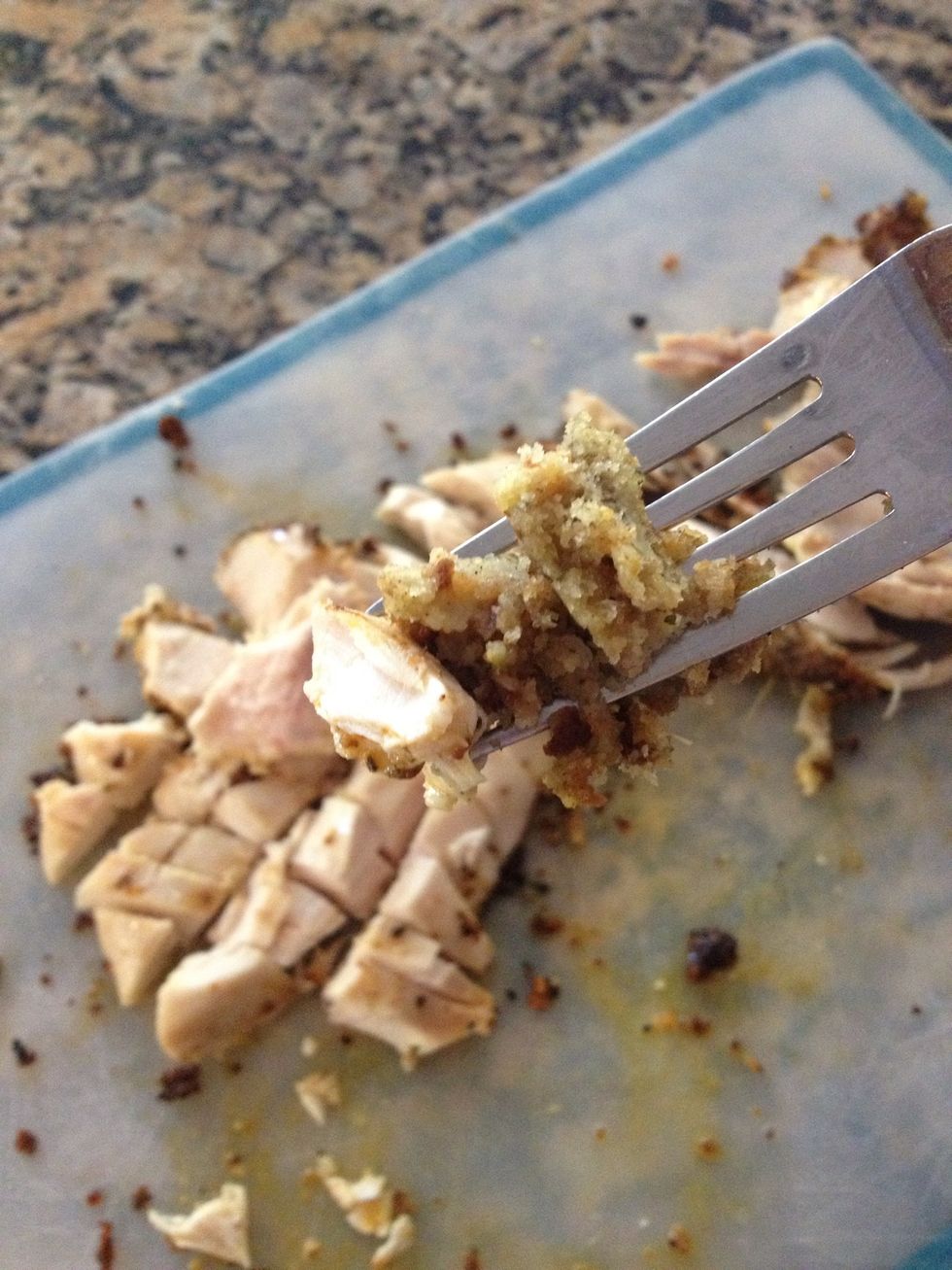 Roasted chicken..