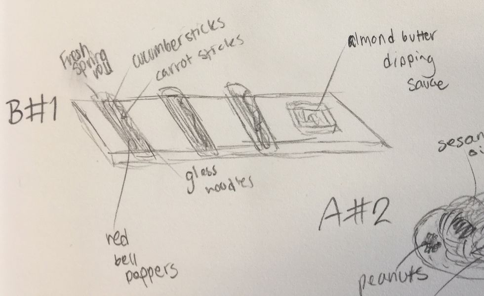 Rock chop red bell pepper